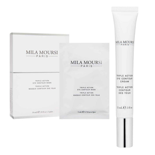 Eye Care Essentials:  Triple Action Eye Contour Cream & Triple Action Eye Contour Mask
